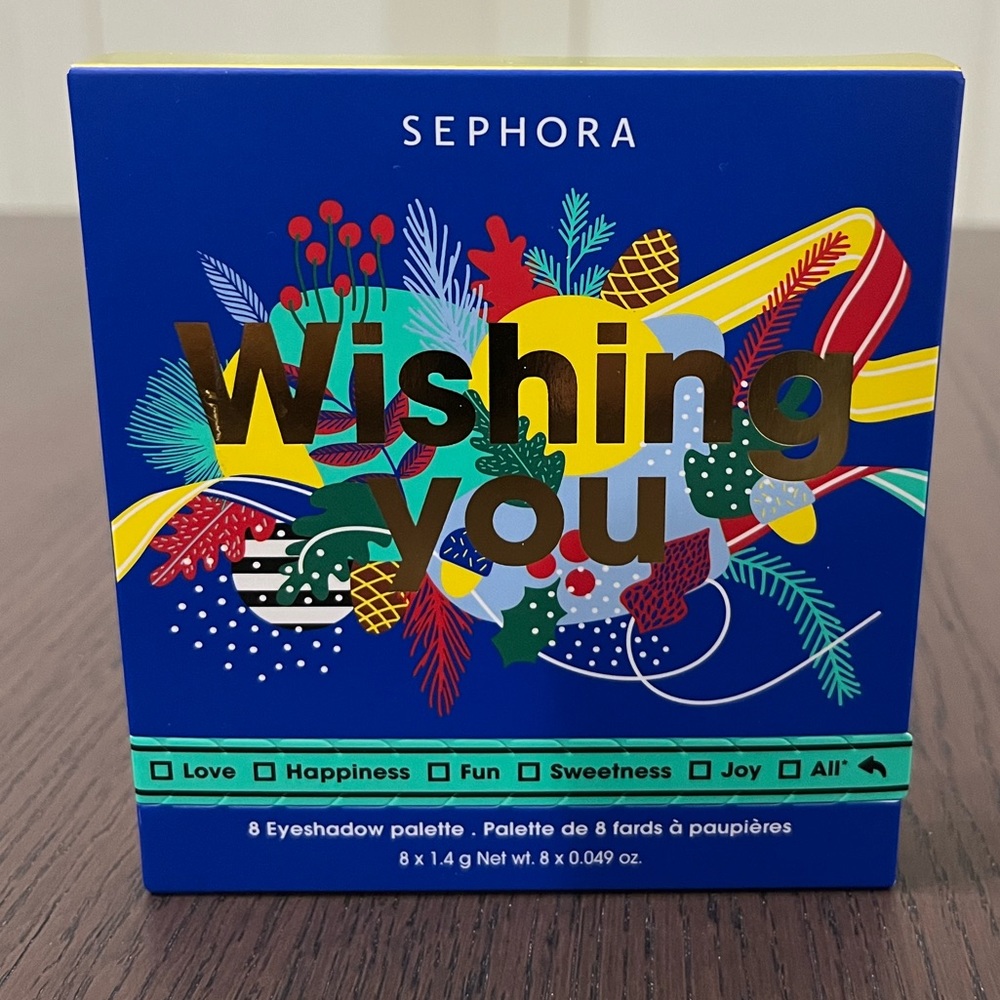 (NWT) Sephora “Wishing You” 8 Eyeshadow Pallet